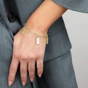 Bracelet Melissa avec Prénoms [Vermeil 18ct]