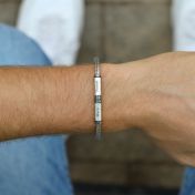 Connected Engraved Bracelet for Men