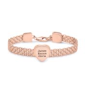 Enchanted Charms Milanese Chain Bracelet [18K Rose Gold Plated]