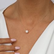 Moonlight Pearl Necklace [18K Gold Vermeil]