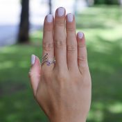 Family Love Birthstone Ring [Sterling Silver]