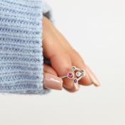 A Mother's Love Ring - Triple Love [Sterling Silver]