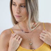 Talisa Gemstone Synergy Necklace [Sterling Silver]