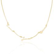 Talisa Italic Multi-Name Necklace [18K Gold Vermeil]