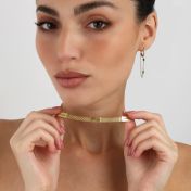 Milanese Chain Name Necklace [18K Gold Plated]