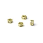 Extra Name Bead For Ties of Heart Name Necklace [18K Gold Vermeil]