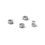 Extra Name Bead For Ties of Heart Name Necklace [Sterling Silver]