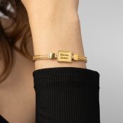 Cherished Names Bracelet [18K Gold Plated]