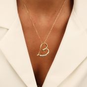 Ties of the Heart Name Necklace [18K Gold Plated]