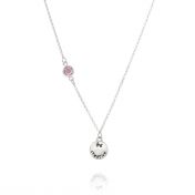 BE CREATIVE - Sterling Silver Necklace with Swarovski® Crystal