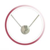 BE STRONG - Sterling Silver Pendant Box Chain Necklace