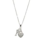 Key to My Heart Necklace [Sterling Silver]