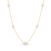 Pearl Bloom Necklace [18K Gold Vermeil]