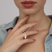 Ocean's Treasure Pearl Necklace [Sterling Silver]