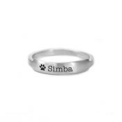 One and Only Pet Name Ring [Sterling Silver]