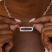 Path of Life Name Necklace [Sterling Silver]
