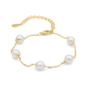 Pearl Bloom Bracelet [18K Gold Vermeil]
