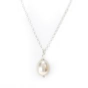Pearl Necklace [Sterling Silver]