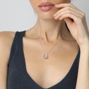 Delicate Ties of the Heart Name Necklace [Sterling Silver]
