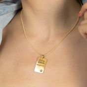 Stellar Moments Personalized Necklace [18K Gold Plated]