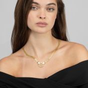 Beliebter Ort Milanaise Karten Kette [750er Gold Vermeil]