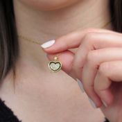 Full Heart Necklace [18K Gold]