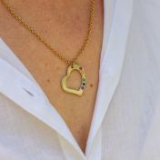 Rainbow Guiding Love Necklace [Gold Plated]