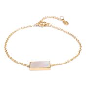 Rectangle Charm Bracelet