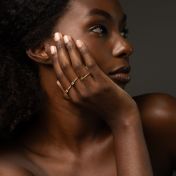 Carina Glow Diamond Ring [18K Gold Vermeil]