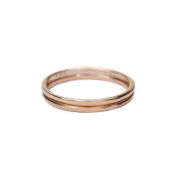Saturn Ring Set [Rose Gold Plated]