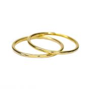 Saturn Ring Set [750er Gold Vermeil]