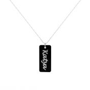 Say My Name Necklace [Sterling Silver]