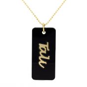 Say My Name Necklace [18K Gold Plated]