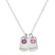 Enchanted Charms Name Necklace [Sterling Silver]