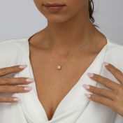 Serene Diamond Necklace [14 Karat Gold]