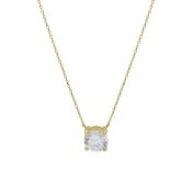 Serene Diamond Necklace [14 Karat Gold]