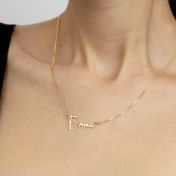 Talisa Signature Script Name Necklace [18K Gold Vermeil]