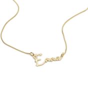 Talisa Signature Script Name Necklace [18K Gold Plated]