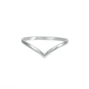 Classic Chevron Ring [Sterling Silver]