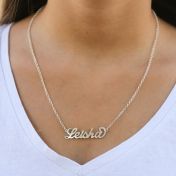 Personalized Name Necklace [Sterling Silver]