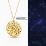 Talisa Sky Map Necklace [18K Gold Vermeil]