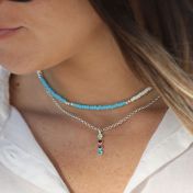 Skyline Colors Necklace - Sterling Silver