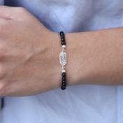 Bracelet Marque Claire Onyx Souvenirs [Argent 925]