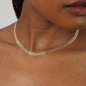 Classic Milanese Necklace [18K Gold Plated]