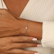 Sparkling Beauty Bracelet [Sterling Silver]