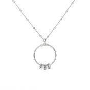 Family Circle Name Necklace [Sterling Silver]