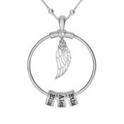 Forever Family Name Necklace [Sterling Silver]