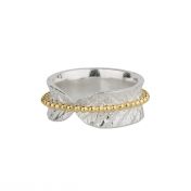 Sphären der Liebe Drehring im Perlendesign - 1 Drehring [Sterlingsilber] 
