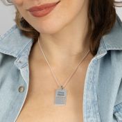 Stellar Moments Personalized Necklace [Sterling Silver]