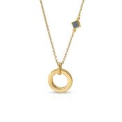 Talisa Circle Necklace with Nano Bible [18K Gold Vermeil]